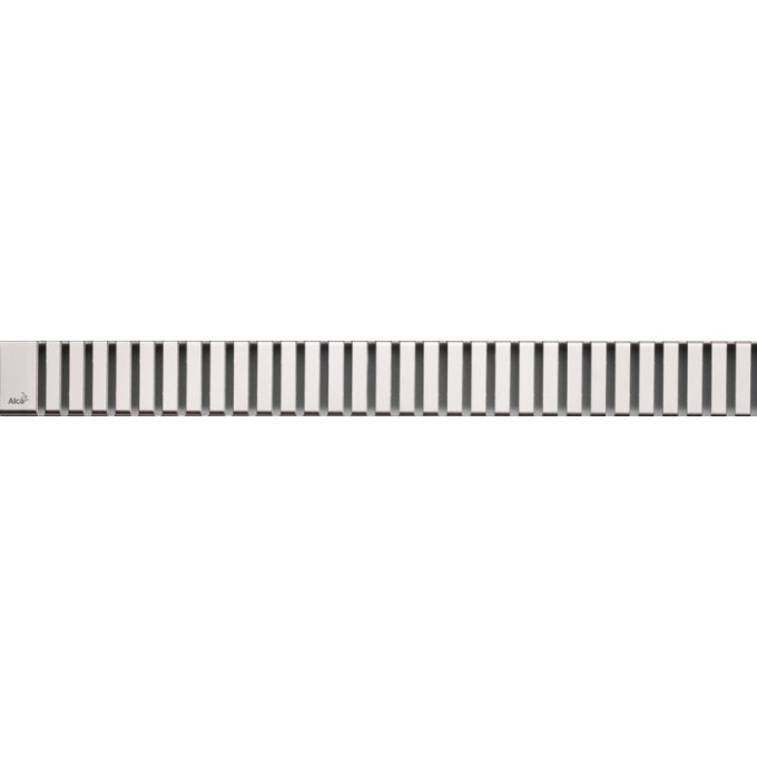 Решетка ALCAPLAST LINE-650M для водоотводящих желобов (APZ1, APZ4, APZ12) дизайн LINE